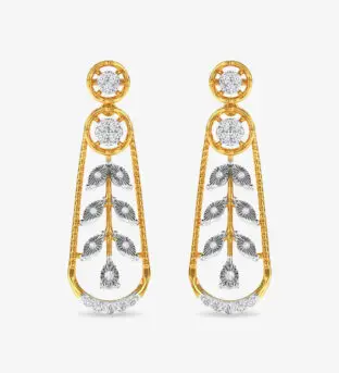 Beautiful Diamond Ximena Earring Rose Gold